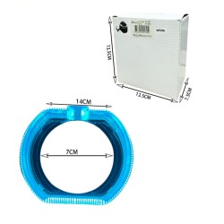 Καπάκι Για Προτζέκτορα 3″ Για BMW Με Led Angel Eyes Μπλε