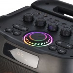 Osio OBT-8050 Φορητό ηχείο Bluetooth με USB, TF, TWS, AUX, LED, RC, FM, τηλεχειριστήριο, ασύρματο μι