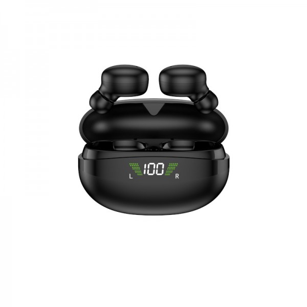 Akai BTE-J350 Ασύρματα in-ear ακουστικά με ψηφιακή οθόνη LED, Bluetooth και Handsfree