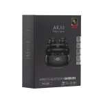 Akai BTE-J350 Ασύρματα in-ear ακουστικά με ψηφιακή οθόνη LED, Bluetooth και Handsfree