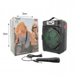 SING-E Φορητό ηχείο με μικρόφωνο ZQS8178 8″ 1800mAh