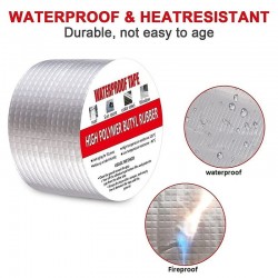 Αδιάβροχη Μονωτική Ταινία με Βουτυλικό Καουτσούκ 15cm x 5m