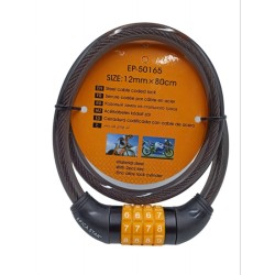 Κλειδαριά σπιράλ με 4ψήφιο συνδυασμό EPICA STAR EP-50165