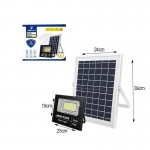 Jortan Ηλιακός Προβολέας Με Τηλεχειριστήριο LED 100W IP66