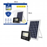 Jortan Ηλιακός Προβολέας Με Τηλεχειριστήριο LED 50W IP66