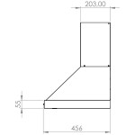 Silifo SF6618 Απορροφητήρας Καμινάδα Inox
