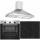 Σετ SILIFO SF6850BOI & SF6821HV4 & SF6618 Φούρνος 83lt, Κεραμική Εστία & Απορροφητήρας 90cm 92040 (4 Έτη Εγγύηση)