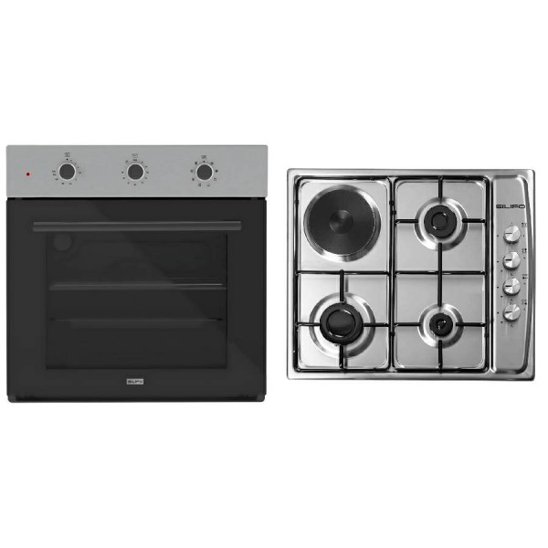 Σετ SILIFO SF6008 & SF6100 Φούρνος & Μικτή Εστία 92243 Σετ SILIFO SF6008 & SF6100 Φούρνος & Μικτή Εστία 92243