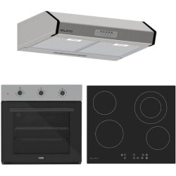 Σετ SILIFO SF6008 & SF6822HV5 & SF6683 Φούρνος, Κεραμική Εστία & Απορροφητήρας 92248