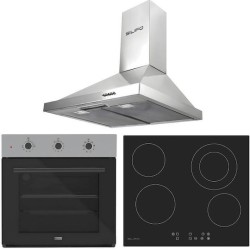 Σετ SILIFO SF6008 & SF6822HV5 & SF6619 Φούρνος, Κεραμική Εστία & Απορροφητήρας 92249