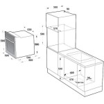 Σετ SILIFO SF6008 & SF6821HV4 & SF6683 Φούρνος, Κεραμική Εστία & Απορροφητήρας 92264