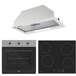 Σετ SILIFO SF6008 & SF6821HV4 & SF6615 Φούρνος, Κεραμική Εστία & Μηχανισμός Απορρόφησης 92266