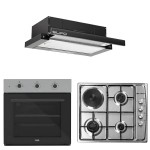 Σετ SILIFO SF6008 & SF6100 & SF6665 Φούρνος, Μικτή Εστία & Απορροφητήρας 92271 Σετ SILIFO SF6008 & SF6100 & SF6665 Φούρνος, Μικτή Εστία & Απορροφητήρας 92271