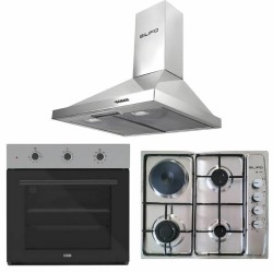 Σετ SILIFO SF6008 & SF6100 & SF6619 Φούρνος, Μικτή Εστία & Απορροφητήρας 92274