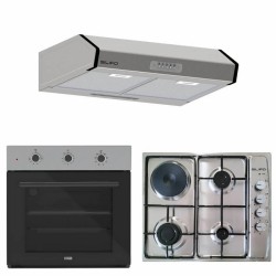Σετ SILIFO SF6008 & SF6100 & SF6683 Φούρνος, Μικτή Εστία & Απορροφητήρας 92277