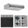 Σετ SILIFO SF6008 & SF6100 & SF6683 Φούρνος, Μικτή Εστία & Απορροφητήρας 92277