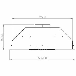 Σετ SILIFO SF6008 & SF6801HDV2 & SF6615 Φούρνος, Εστία Domino & Μηχανισμός Απορρόφησης 92278