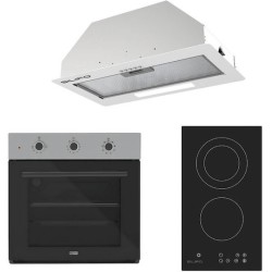 Σετ SILIFO SF6008 & SF6802HDV3 & SF6615 Φούρνος, Εστία Domino & Μηχανισμός Απορρόφησης 92328