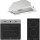 Σετ SILIFO SF6008 & SF6802HDV3 & SF6615 Φούρνος, Εστία Domino & Μηχανισμός Απορρόφησης 92328
