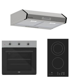 Σετ SILIFO SF6008 & SF6802HDV3 & SF6683 Φούρνος, Εστία Domino & Απορροφητήρας 92334