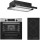 Σετ SILIFO SF6855BOI & SF6802HDV3 & SF6665 Φούρνος 76lt, Εστία Domino & Απορροφητήρας 93491 (4 Έτη Εγγύηση)