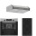 Σετ SILIFO SF6855BOI & SF6801HDV2 & SF6683 Φούρνος 76lt, Εστία Domino & Απορροφητήρας 93499 (4 Έτη Εγγύηση)