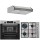Σετ SILIFO SF6855BOI & SF6100 & SF6683 Φούρνος 76lt, Μικτή Εστία & Απορροφητήρας 93506 (4 Έτη Εγγύηση)