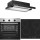 Σετ SILIFO SF6850BOI & SF6822HV5 & SF6665 Φούρνος 83lt, Κεραμική Εστία & Απορροφητήρας 93618 (4 Έτη Εγγύηση)