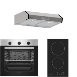 Σετ SILIFO SF6850BOI & SF6801HDV2 & SF6683 Φούρνος 83lt, Εστία & Απορροφητήρας 93651 (4 Έτη Εγγύηση)