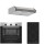 Σετ SILIFO SF6850BOI & SF6801HDV2 & SF6683 Φούρνος 83lt, Εστία & Απορροφητήρας 93651 (4 Έτη Εγγύηση)