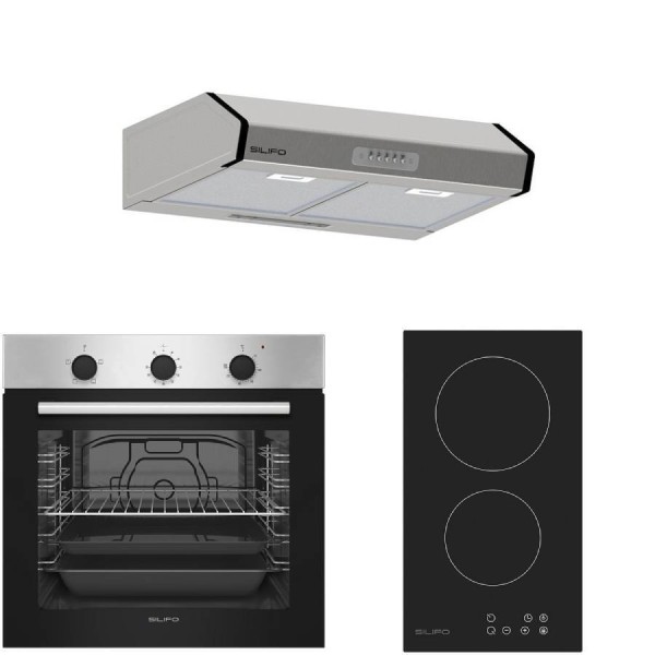 Σετ SILIFO SF6850BOI & SF6801HDV2 & SF6683 Φούρνος 83lt, Εστία & Απορροφητήρας 93651 (4 Έτη Εγγύηση) Σετ SILIFO SF6850BOI & SF6801HDV2 & SF6683 Φούρνος 83lt, Εστία & Απορροφητήρας 93651 (4 Έτη Εγγύηση)