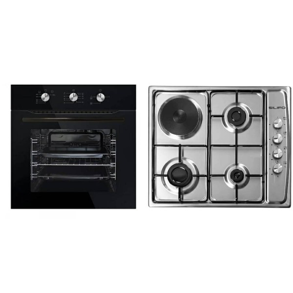 Σετ SILIFO SF6090 & SF6100 Φούρνος Υγραερίου & Μικτή Εστία 93653 Σετ SILIFO SF6090 & SF6100 Φούρνος Υγραερίου & Μικτή Εστία 93653