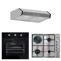 Σετ SILIFO SF6090 & SF6100 & SF6683 Φούρνος Υγραερίου, Εστία & Απορροφητήρας 93656