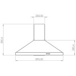 Silifo SF6090 Φούρνος + SF6100 Εστία Μικτή + SF6618 Απορροφητήρας Τζάκι