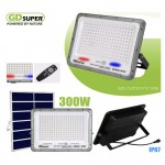 GDSUPER Στεγανός ηλιακός προβολέας LED ψυχρό φως 100W/6500K IP67 GD-100H