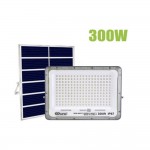 GDSUPER Στεγανός ηλιακός προβολέας LED ψυχρό φως 100W/6500K IP67 GD-100H