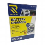RCHANG Φορτιστής μπαταρίας αυτοκινήτου 6V/12V 8AMP W013013