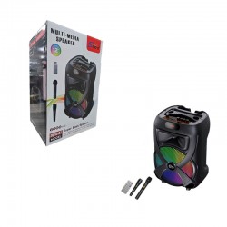 SING-E Φορητό Bluetooth Ηχείο Καραόκε με Μικρόφωνο 12″ ZQS12147