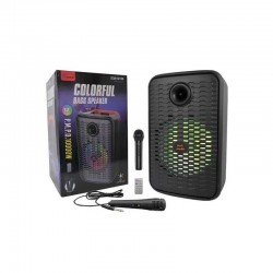 SingE Φορητό ηχείο με μικρόφωνο 12″ 10000W ZQS12156