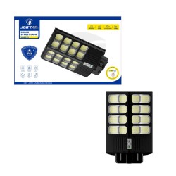 Jortan Led Αδιάβροχο Ηλιακό Φωτιστικό Δρόμου 1600W με Ανιχνευτή Κίνησης Και Τηλεχειριστήριο IP66