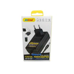 Andowl Universal Τροφοδοτικό 12V4A Q-DC9120 AC/DC 