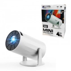 Andowl Μίνι LED Προτζέκτορας 4Κ Ultra HD USB PR80