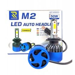 LED Canbus προβολείς αυτοκινήτου 50W H7