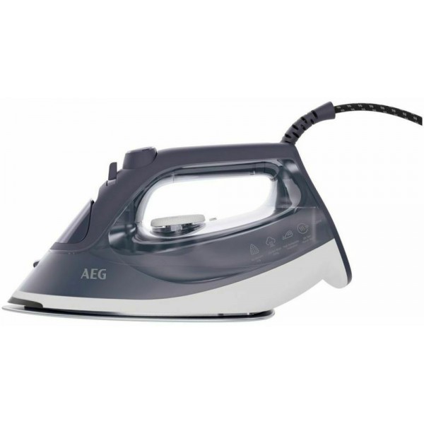 AEG SI6-1-2MN Delicate Σίδερο Ατμού 2400W με Αντικολλητική Πλάκα και Συνεχόμενη Παροχή 40gr/min