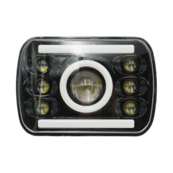 LED Προβολέας 7'' για Jeep με βύσμα Η4 
