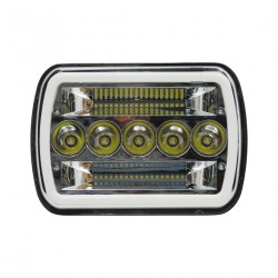 LED Προβολέας 7'' με βύσμα Η4 