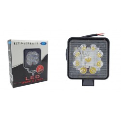 Προβολέας LED τετράγωνος 27W 