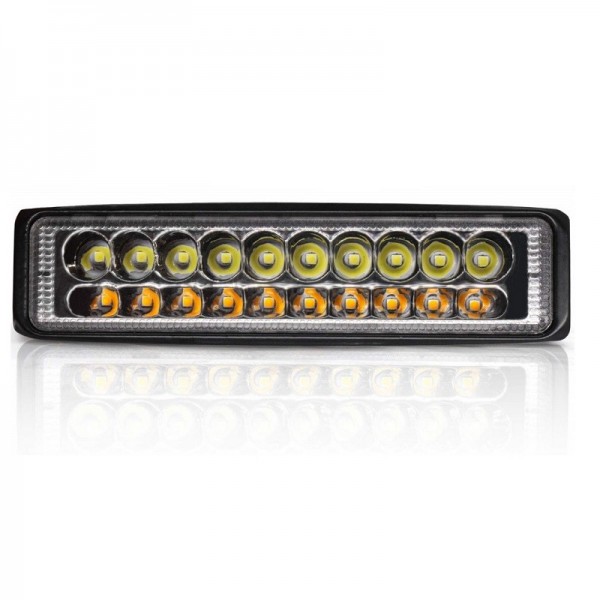 LED Προβολέας λευκό/πορτοκαλί 18W