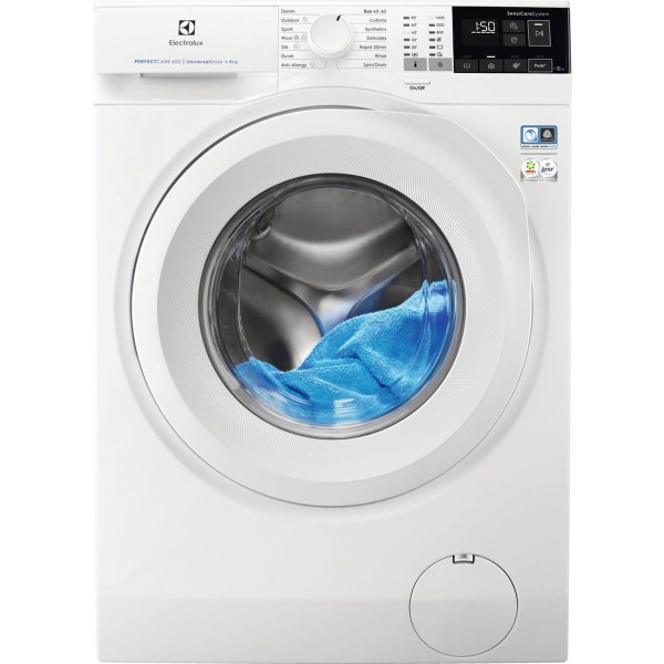 Electrolux EW6F449PWE Πλυντήριο Ρούχων 9kg, 1400 στροφές, Α, Ατμός
