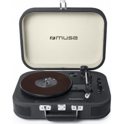 Muse MT-201DG Φορητό Πικάπ σε βαλίτσα με Bluetooth και USB μαυρο